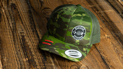 Casquette camo vert Roadfish